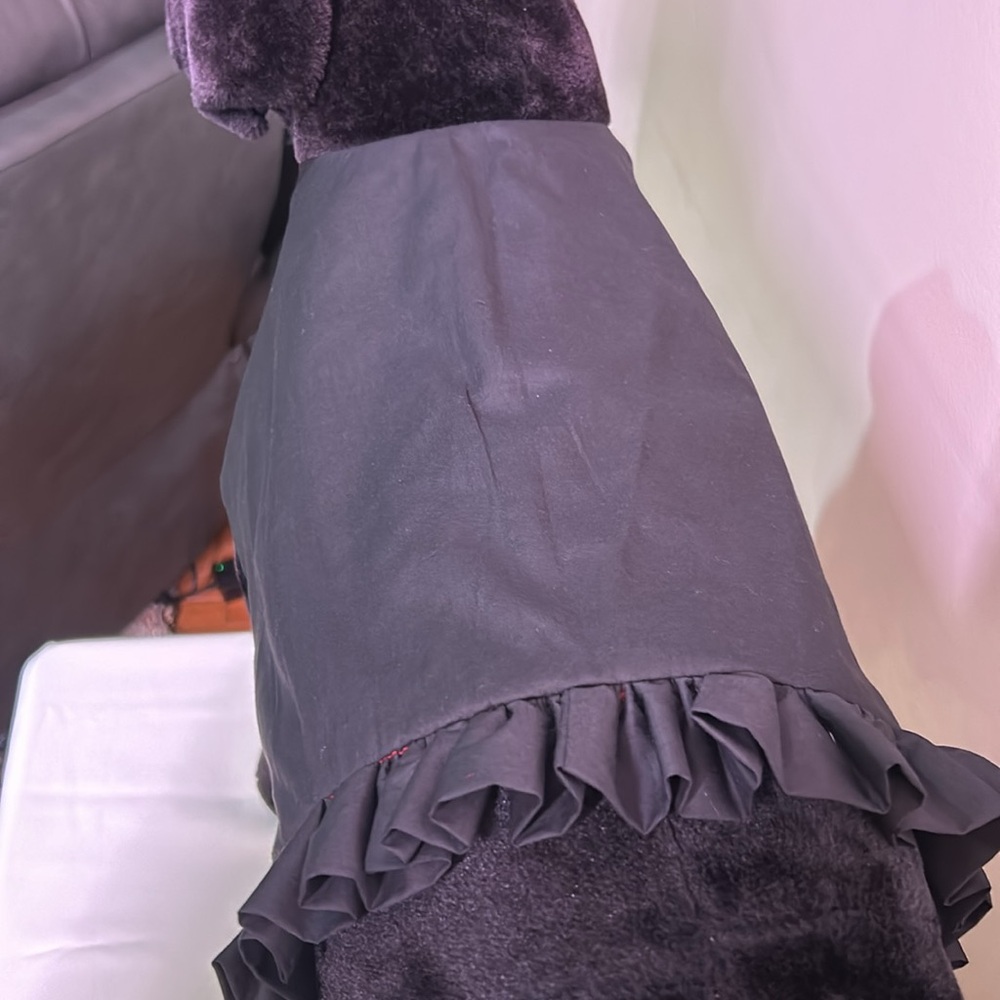 Black Ruffle Dress. - Picture 6 of 8